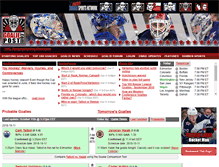Tablet Screenshot of goaliepost.com